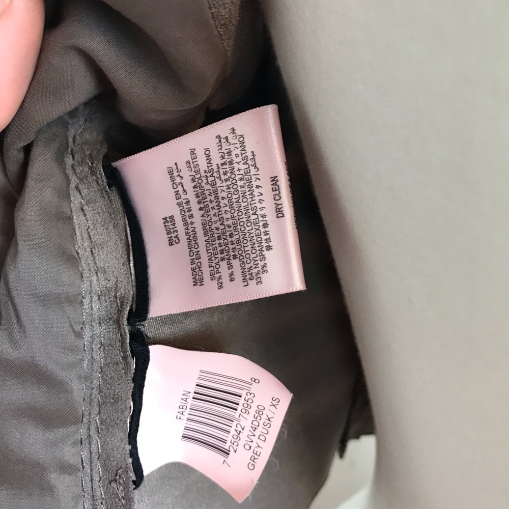 BCBGMaxAzria Vest Faux-Suede Asymmetrical NWOT - Picture 8 of 8
